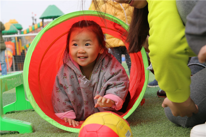 BBunion国际早教邯郸中心活动花絮：春季亲子运动会