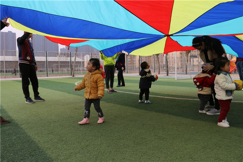 BBunion国际早教邯郸中心活动花絮：春季亲子运动会