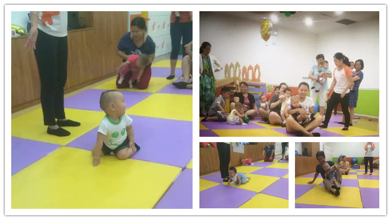 BBunion国际早教石家庄中心活动花絮：宝宝爬爬赛