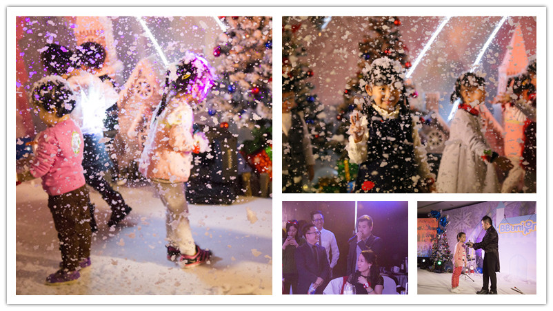 BBunion国际早教厦门世贸中心活动花絮：圣诞冰雪晚宴