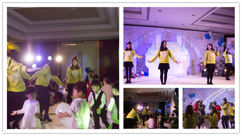 BBunion国际早教厦门世贸中心活动花絮：圣诞冰雪晚宴