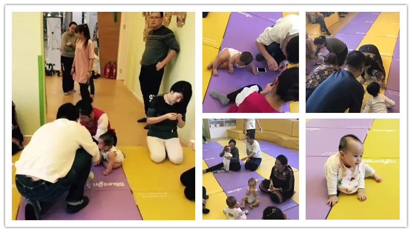 BBunion国际早教呼和浩特中心:宝宝爬爬赛 BBunion国际早教呼和浩特中心:宝宝爬爬赛